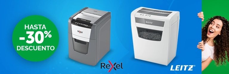 ¡Destructoras manuales y automáticas!